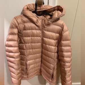 Tna botanie baby pink puffer size xl